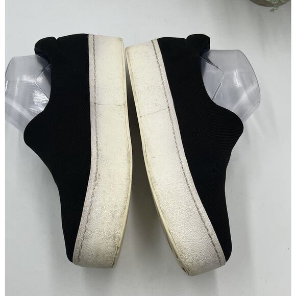 Opening Ceremony Black Platform Canvas Slip on Rubber Sole Sneakers Sz 40/9.5 - Picture 16 of 16
